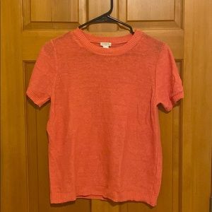 Pink J Crew Sweater